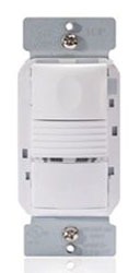 Pass & Seymour PW301W Wattstopper PIR Multi-Way Single-Relay Wall Mounted Occupancy Sensor, 800W at 120V/1200W at 277V, White