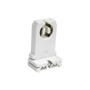Pass & Seymour 13057UN Fluorescent Lampholder, White