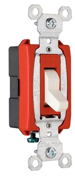 Pass & Seymour CS20AC1GRY Commercial Specification Grade Switch, Gray