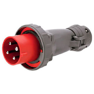 Pass & Seymour PS460P7W Pin & Sleeve Watertight 60A 3 480V Plug