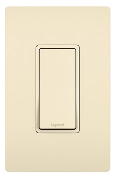 radiant TM870LA radiant 15A Single-Pole Switch, Light Almond