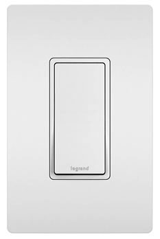 radiant TM870W radiant 15A Single-Pole Switch, White