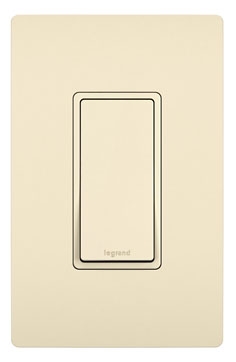 radiant TM873LA radiant 15A 3-Way Switch, Light Almond