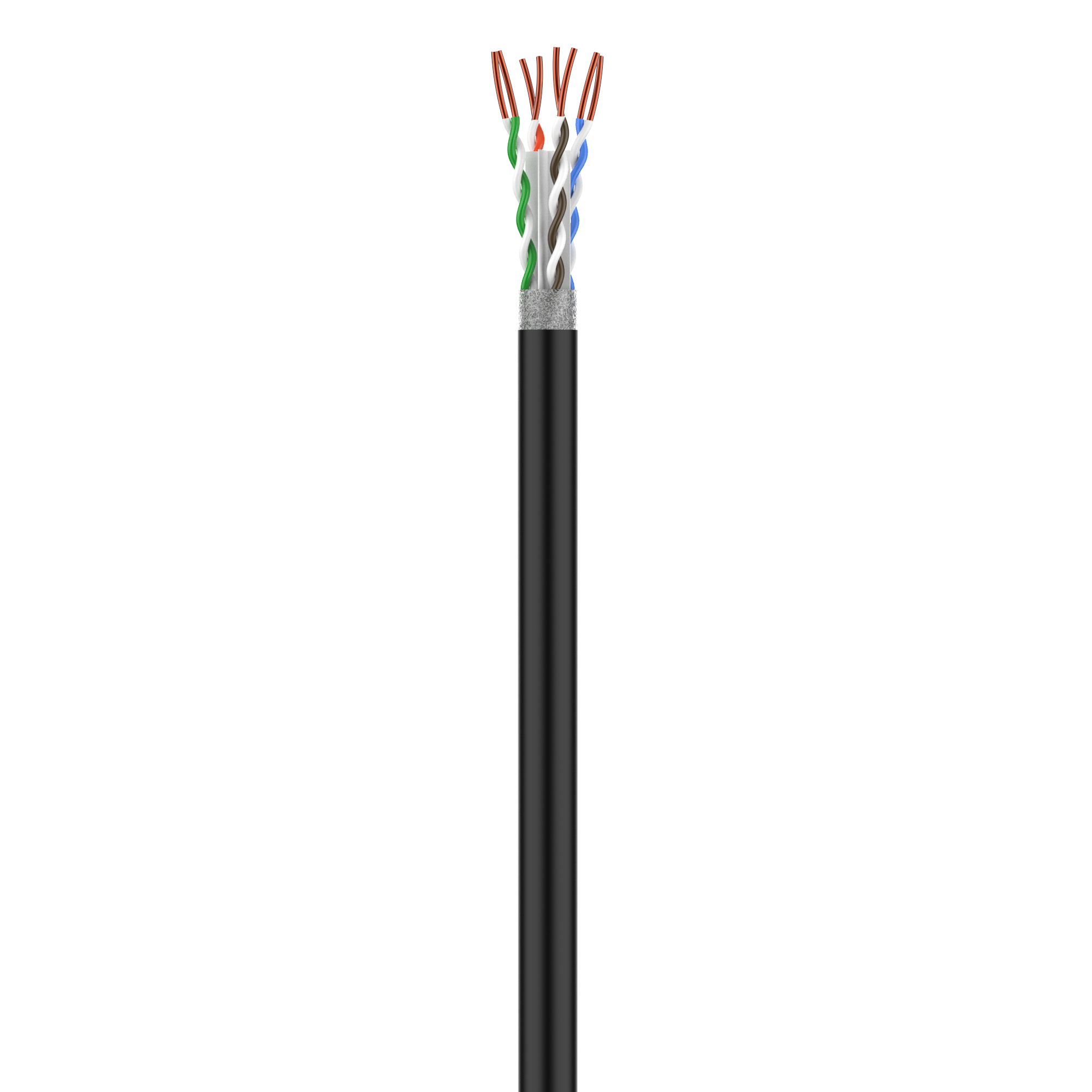 HIT 30180-008 PROTERIAL DAT/COM WIRE 24GA 4PR CAT6 DIRECT BURIAL GEL FILLED