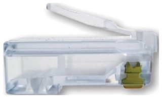 PLA 100010C PLATINUM TOOLS EZ-RJ45 CAT6 MOD PLUG 50/PK CLAMSHELL