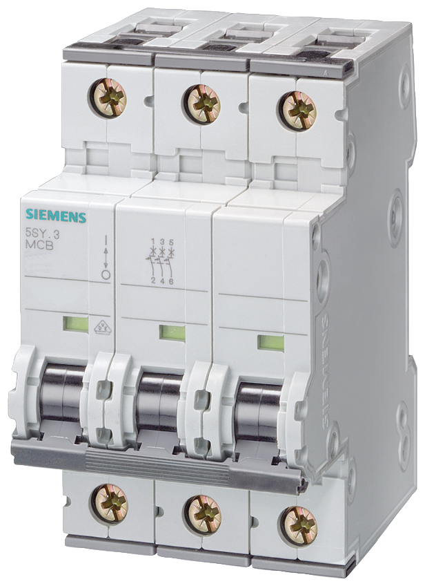 Siemens 5SY4330-7 SUP PTOR 5SY4 3P 480V 30A 5K C-TRIP