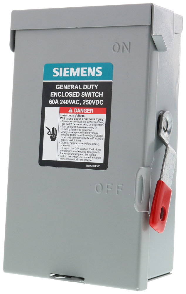 Siemens LNF222RA GDSS NF 2P2W 240V 60A NEMA 3R SER A LT