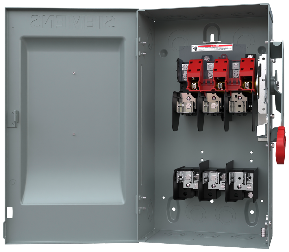 Siemens HF361 30A 3P 600V 3W FUSED HD TYPE 1