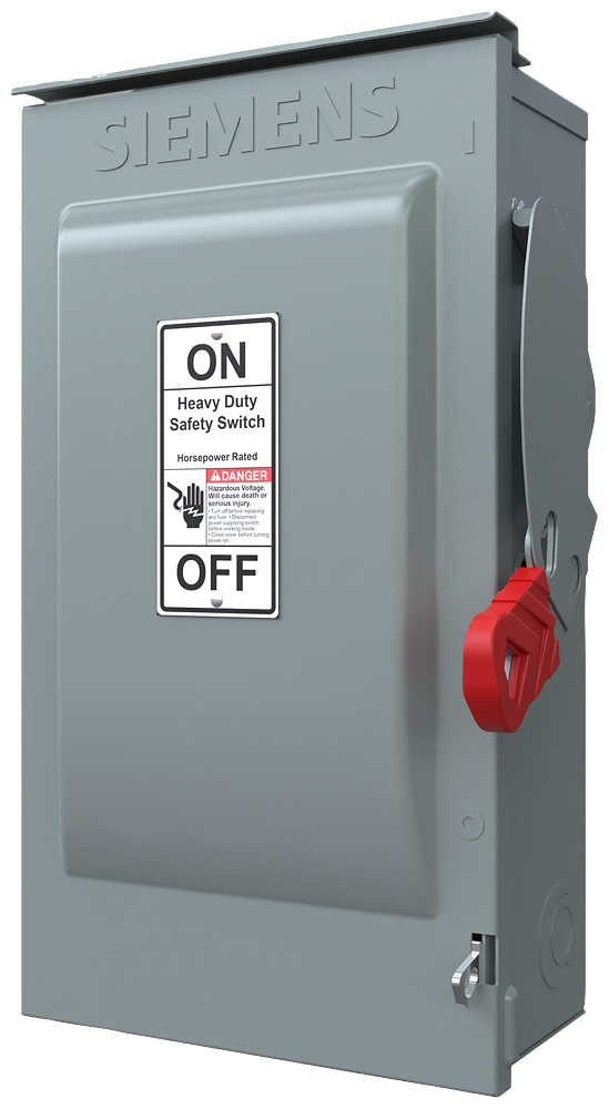 Siemens HNF362 60A 3P 600V 3W NON FUSED HD TYPE 1