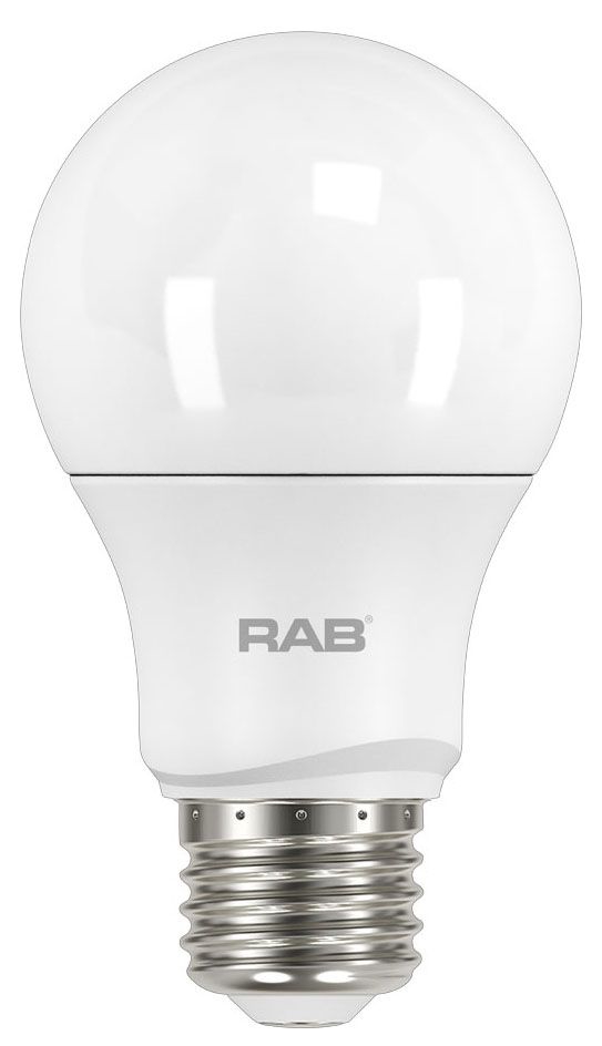RAB A19-10-E26-850-DIM A LINE BULBS 840 LUMENS LED A19 10W 60EQ E26 CRI80 5000K DIMMABLE