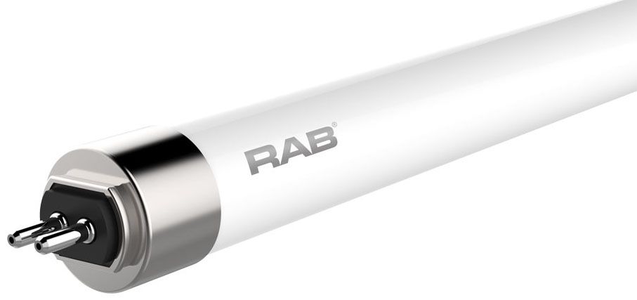 RAB T5-25-48G-850-BYP LINEAR TUBES 3500 LUMENS T5 25W 4 FEET GLASS 80CRI 5000K BALLAST BYPASS