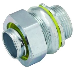 RACO 3402 1/2 in. Liquidtight Straight Connector, Uninsulated