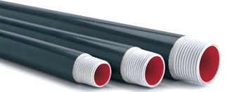 ROB PRHCONDUIT-4 ROB PLASTI-BOND RED RIGID STEEL CONDUIT 4" W/COUP