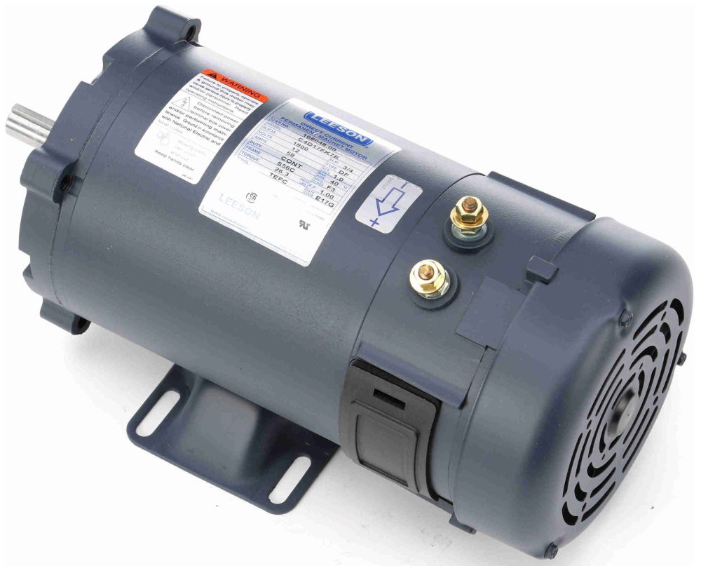 lee 108048.00 LEESON LEE 3/4HP 1800RPM XS56C TEFC 12V CONT 40C 1 0SF RIGID C DC NEMA LOW VOLTAGE C4D17FK7D