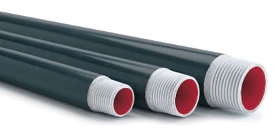 ROB PRHCONDUIT-1-1/4 ROB PLASTI-BOND RED RIGID STEEL CONDUIT 1 1/4" W/COUP