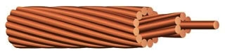 BARESTD4 200 4 BARE CU STRANDED GROUND WIRE 200'