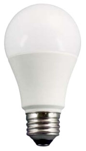 TCP L9A19D2530K TCP LED 9W A19 3000K 800 LUMEN DIMMABLE 120V LAMP