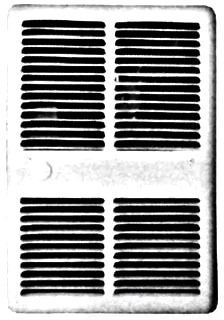 ryw F30322T RAYWALL 500/750/1000/1250/1500/1750/2250W 208V ROUND CORNER WALL HTR/NO BACK CAN IVORY