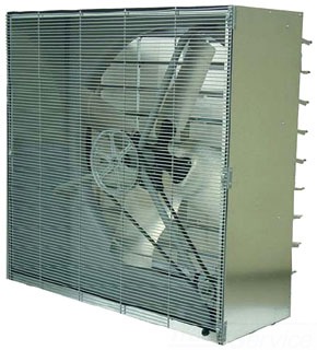 ryw CBT30B RYW 30" CABINET BELT DRIVE EXHAUST FAN WITH SHUTTERS 115V 1 PHASE 1/3 HP