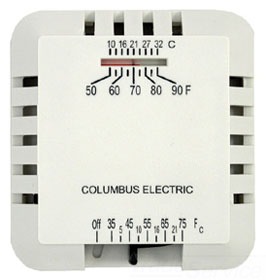 TPI RK124EAA TPI LV THERMOSTAT 24V HEAT ONLY 35-75F DEGREES