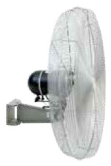 ryw ACU30W RYW 30" UNASSEMBLED STANDARD IND FAN W/ WALL MOUNT 1/4 HP