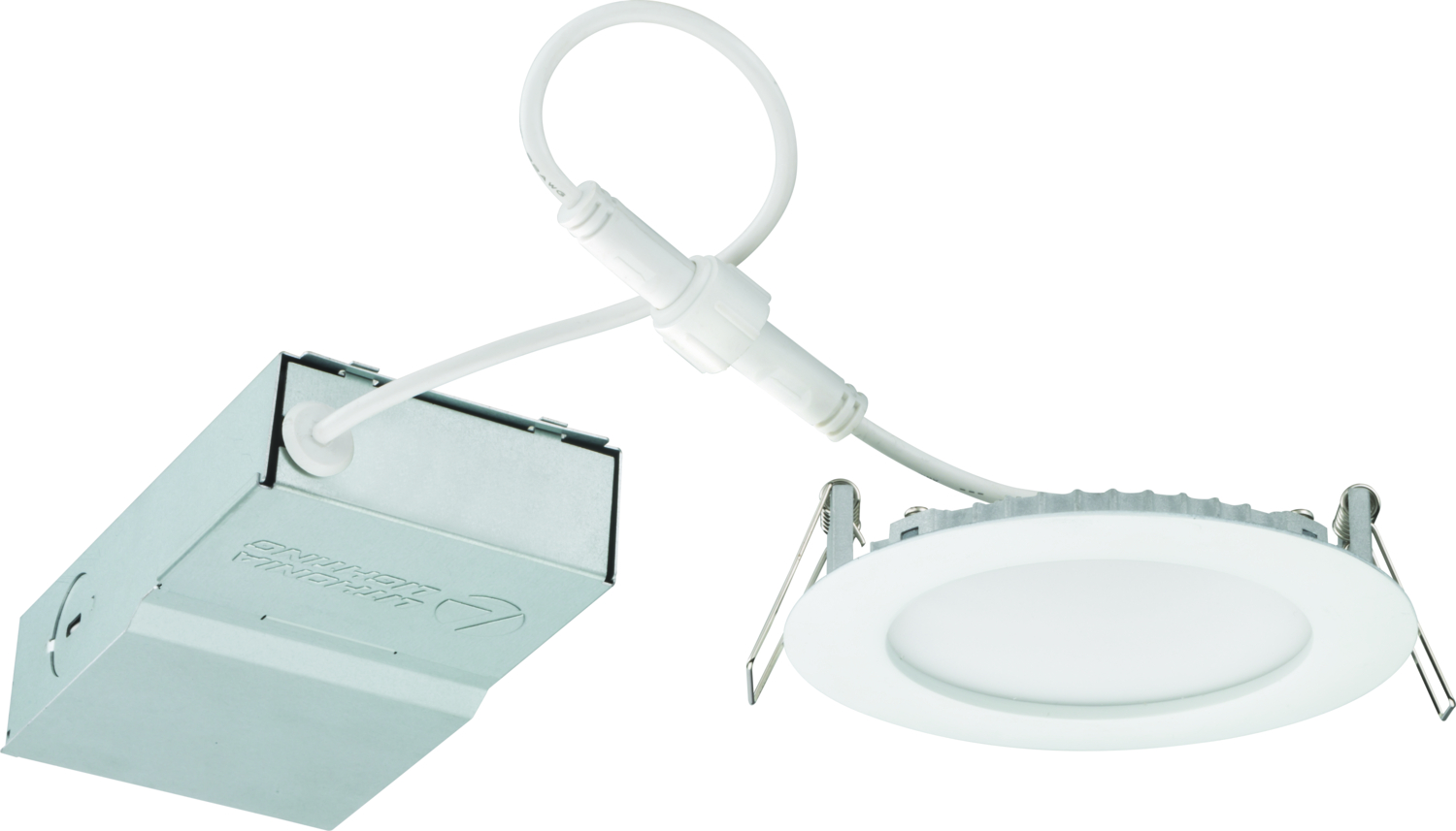 JUN WF4E-LED-30K-90CRI-MW-CP6 JUN 4" LED WAFER MODULE 3000K 580 LUMEN 120V WHITE *261176 (PACK OF 6)