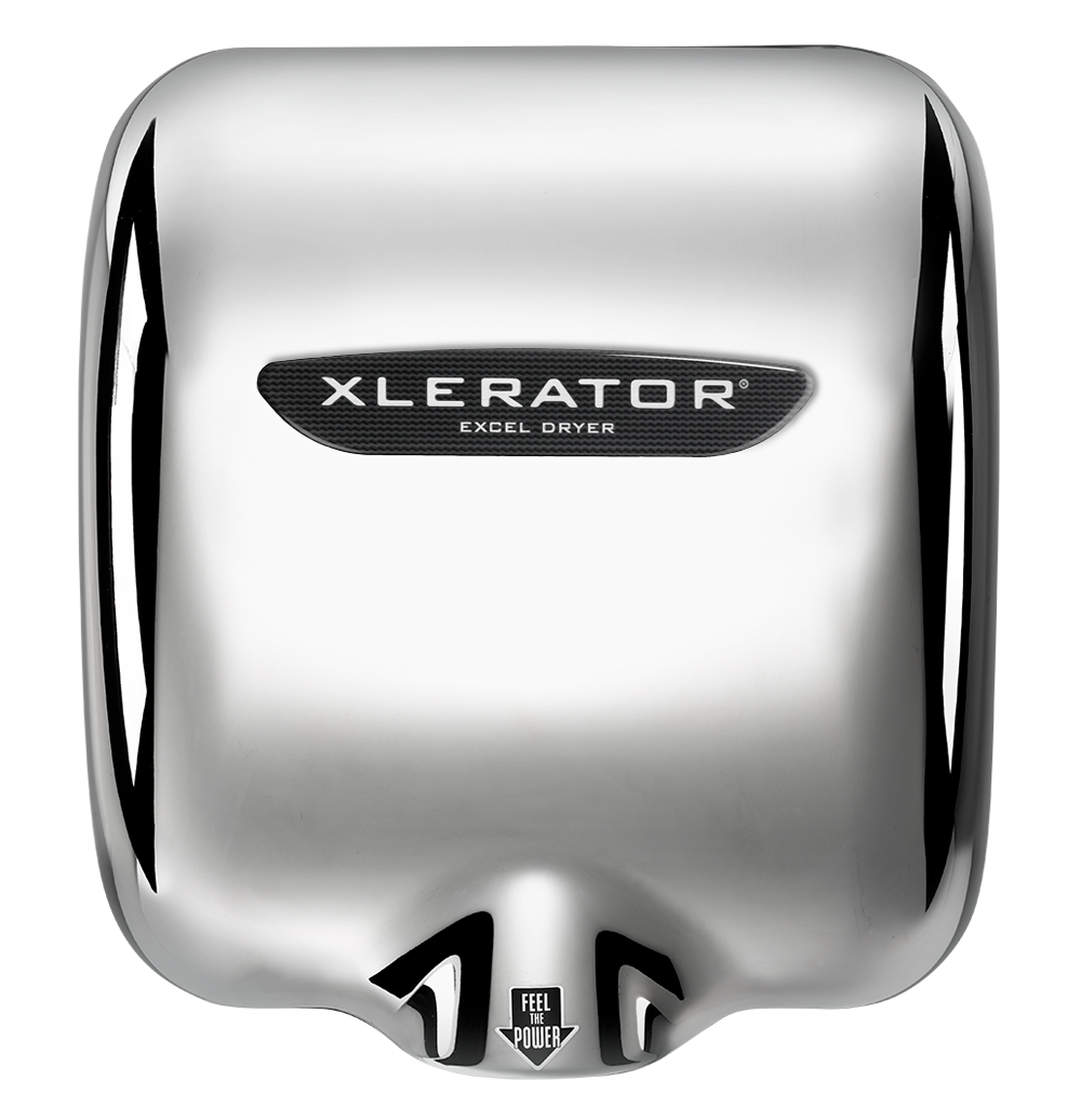 exc 601161 EXCEL XLERATOR HAND DRYER CHROME PLATED COVER 110-120V
