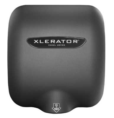 exc 608161 EXCEL XLERATOR HAND DRYER GRAPHITE TEXTURED PAINTED COVER 110-120V