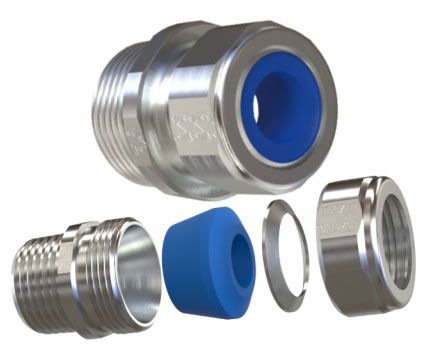 AFC CG125K AMFI 1-1/4" .750-1.500 CORD GRIP CONNECTOR KIT STEEL USA