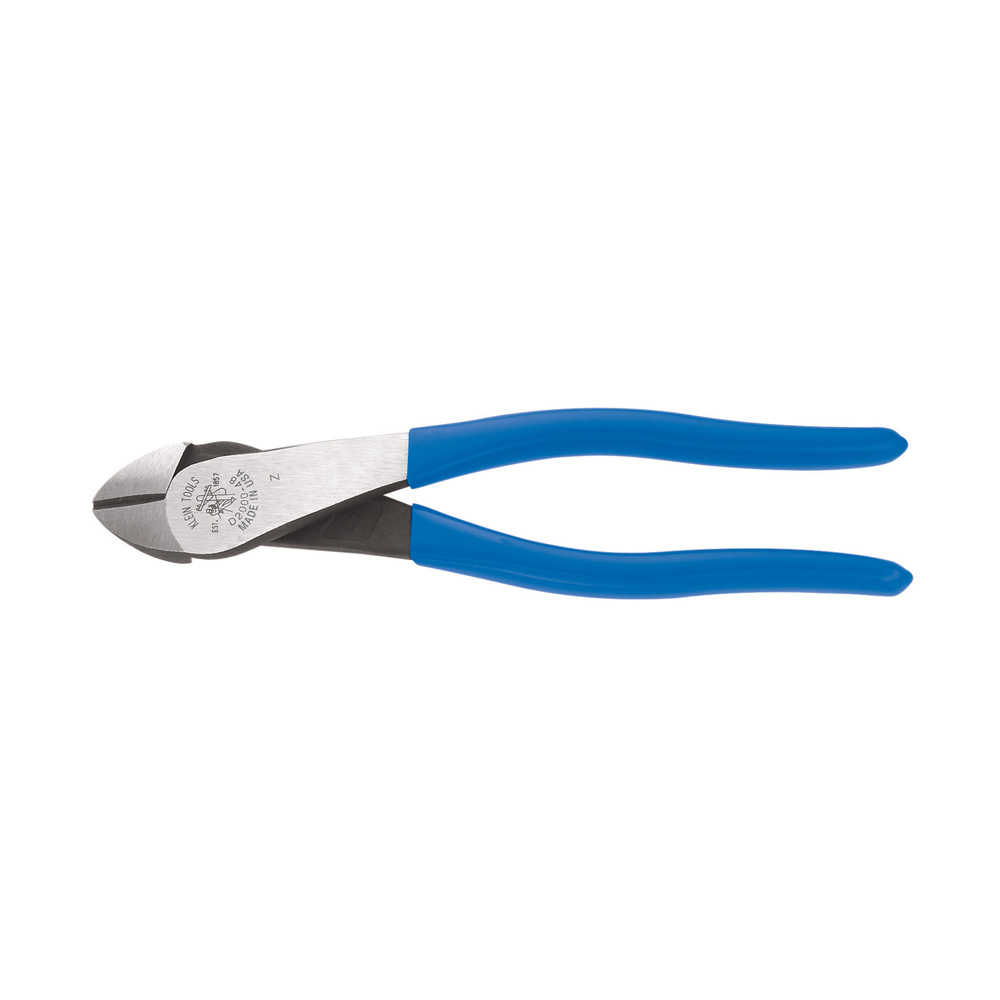 Klein D2000-48 Diagonal Cutting Pliers, Angled Head, 8-Inch