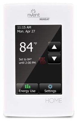 nVent NuHeat AC0056 Nuheat HOME touchscreen programmable dual-voltage thermostat