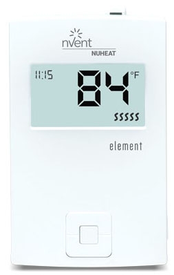 nVent NuHeat AC0057 Nuheat ELEMENT non-programmable dual-voltage thermostat