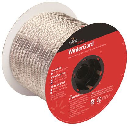nVent Raychem 107153-000 WinterGard Self-Reg Heating Cable, reel, 120 V, 6 W/ft at 40 degree F, 250 ft