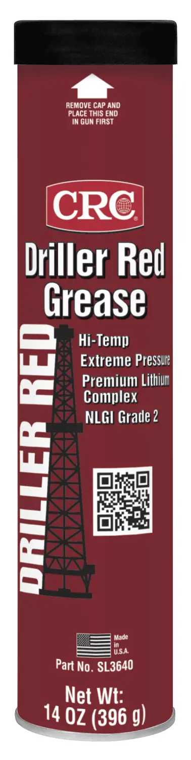 CRC SL3640 CRC Driller Red Grease EP Lithium Complex Grs