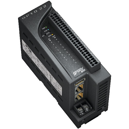 Product image for Opto22 GRV-R7-MM2001-10 groov RIO model MM2, 8 multi-function signals, 2 Form C relays, expanded memory, Ignition Edge 8 pre-installed