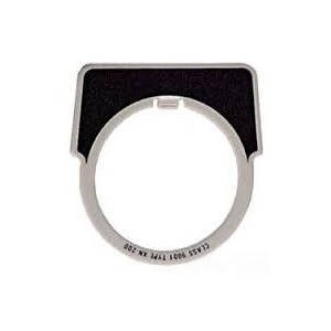 Product image for Square D 9001KN358 30mm Push Button Legend Plate, T-K