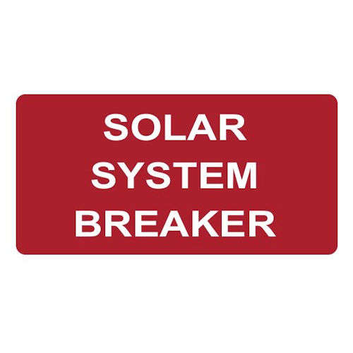 Solar Labels
