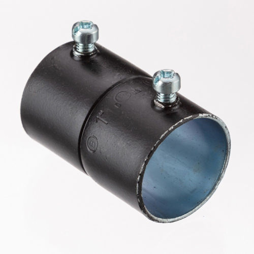 Bridgeport 247-SBLK 3" EMT Set Screw Coupling - Black