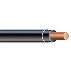 THHN 12 AWG Solid Copper Black 2500 Foot Reel Cable THHN 12 AWG Solid Copper Black 2500 Foot Reel Cable