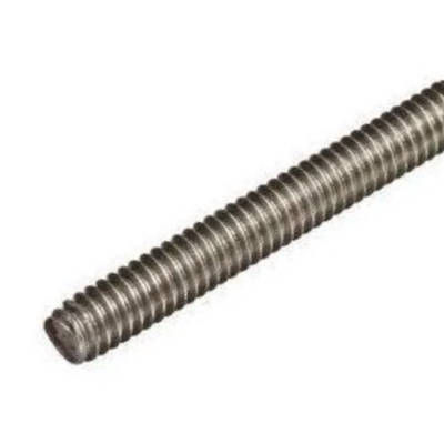 Product image for Star Stainless ROD38SS 3/8" x 6ft Type-304 Stainless Steel Threaded Rod
