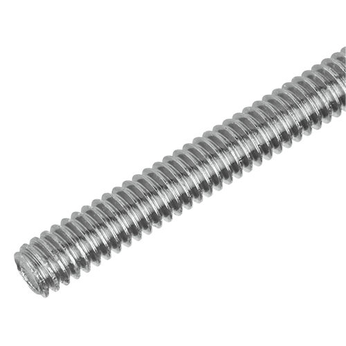 Product image for TR386ZV 3/8"-16 x 6ft Threaded Rod, Zinc Plated