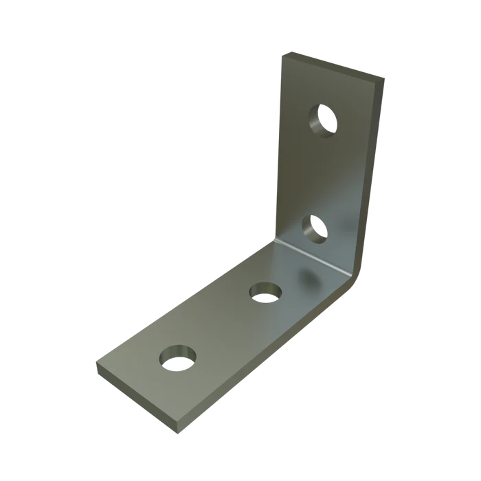 Product image for Unistrut A1325-GR Perma-Green® III, 3-Hole 90. Fitting, 1-1/4" Series