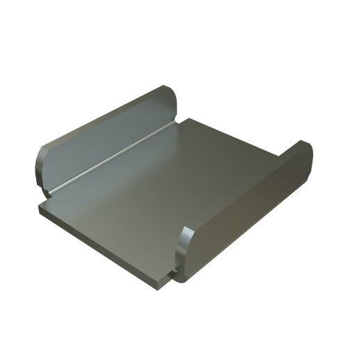 Product image for Unistrut P3280-EG End Cap, Steel, Electrogalvanized, 1-5/8" Series