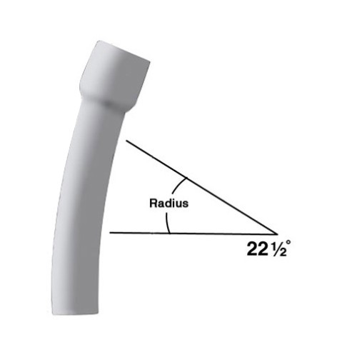 Product image for CTX 5123750 4-IN 36RAD 22-1/2D ELL