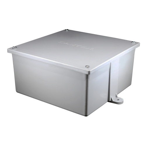 Product image for CANTEX 5133164 8X8X6 PVC JCT BOX