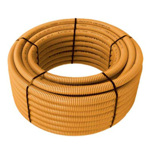 Product image for Carlon CJ4X1C-2000 2" Plenum-Gard® Non-Metallic Flexible Raceway (Plenum/Riser/General Purpose), 900lb Pull Tape, Orange (2000ft Reel)