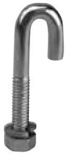 Product image for Unistrut G600-EG 5 ?16" x 2-1/2" J-Bolt/Nut Lock Washer, Electrogalvanized