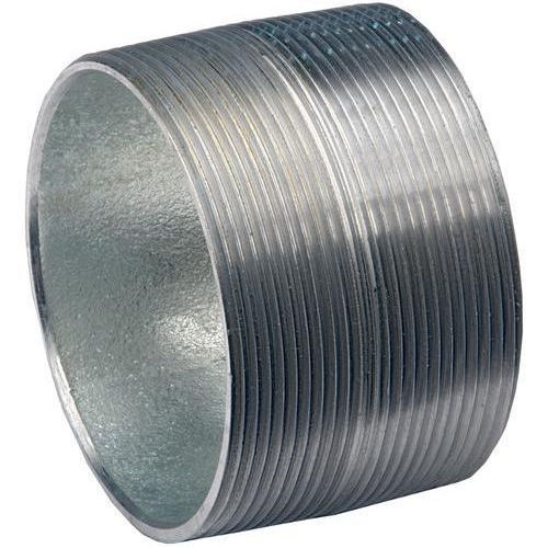 3" X CLOSE Rigid Conduit Nipple, Galvanized Steel | Springfield Electric