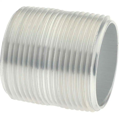 1-1/4" x CLOSE Rigid Conduit Nipple, Aluminum