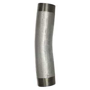 Product image for 3" Rigid Conduit 11-1/4 Degree Elbow, Galvanized Steel
